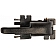 Help! By Dorman Interior Door Handle - Paddle Plastic Black Single - 77156CD