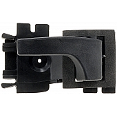 Help! By Dorman Interior Door Handle - Lever Plastic Black Single - 77039