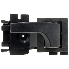 Help! By Dorman Interior Door Handle - Lever Plastic Black Single - 77039