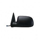 K-Source Exterior Mirror Electric OEM Black Single - 62062G