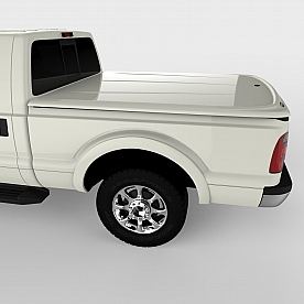 UnderCover Tonneau Cover Hard Tilt-Up White Platinum Pearl ABS Composite - 2126LUG