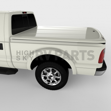 UnderCover Tonneau Cover Hard Tilt-Up White Platinum Pearl ABS Composite - 2126LUG
