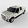 UnderCover Tonneau Cover Hard Tilt-Up White Platinum Pearl ABS Composite - 2126LUG