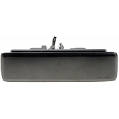 Help! By Dorman Exterior Door Handle - Plastic Black Single - 77122