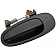 Help! By Dorman Exterior Door Handle - Plastic Black Single - 77422
