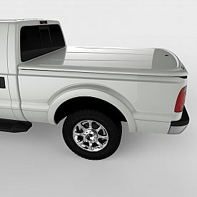 UnderCover Tonneau Cover Hard Tilt-Up Ingot Silver Metallic ABS Composite - 2126LUX