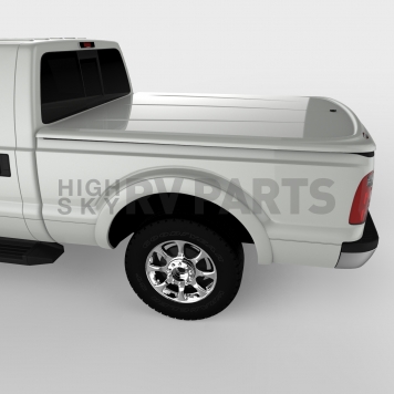 UnderCover Tonneau Cover Hard Tilt-Up Ingot Silver Metallic ABS Composite - 2126LUX