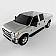 UnderCover Tonneau Cover Hard Tilt-Up Ingot Silver Metallic ABS Composite - 2126LUX