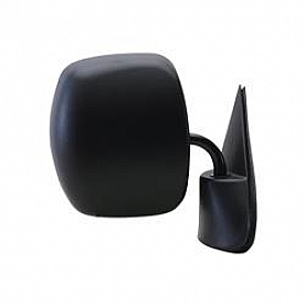 K-Source Exterior Mirror Manual OEM Black Single - 62065G
