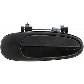 Help! By Dorman Exterior Door Handle - Plastic Black Single - 77423