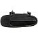 Help! By Dorman Exterior Door Handle - Plastic Black Single - 77423