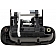 Help! By Dorman Exterior Door Handle - Plastic Black Single - 77426