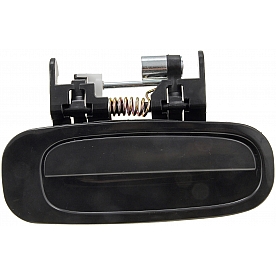 Help! By Dorman Exterior Door Handle - Plastic Black Single - 77431