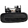 Help! By Dorman Exterior Door Handle - Plastic Black Single - 77431