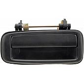 Help! By Dorman Exterior Door Handle - Plastic Black Single - 77434