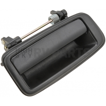 Help! By Dorman Exterior Door Handle - Plastic Black Single - 77435-2