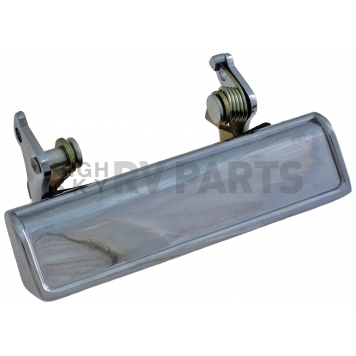 Help! By Dorman Exterior Door Handle - OEM Silver Single - 77006-2