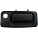 Help! By Dorman Exterior Door Handle - OEM Black Single - 753MX