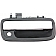 Help! By Dorman Exterior Door Handle - OEM Silver Insert Single - 769MX