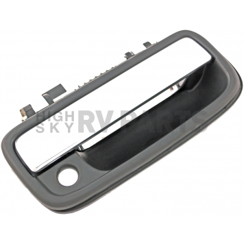 Help! By Dorman Exterior Door Handle - OEM Silver Insert Single - 769MX-2