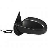 K-Source Exterior Mirror Electric OEM Black Single - 62086G