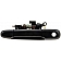 Help! By Dorman Exterior Door Handle - Plastic Black Single - 77236