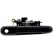 Help! By Dorman Exterior Door Handle - Plastic Black Single - 77237