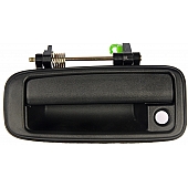 Help! By Dorman Exterior Door Handle - Plastic Black Single - 77250