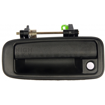 Help! By Dorman Exterior Door Handle - Plastic Black Single - 77250