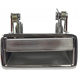 Help! By Dorman Exterior Door Handle - Plastic Silver Single - 77180