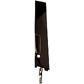 Help! By Dorman Exterior Door Handle - Plastic Black Single - 77183