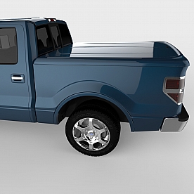 UnderCover Tonneau Cover Hard Tilt-Up Blue Jean Metallic ABS Composite - 2146LN1