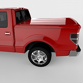 UnderCover Tonneau Cover Hard Tilt-Up Ruby Red ABS Composite - 2146LRR