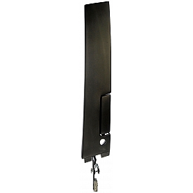 Help! By Dorman Exterior Door Handle - Plastic Black Single - 77173