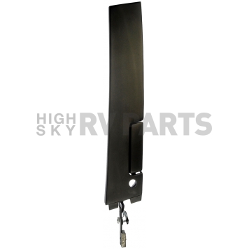 Help! By Dorman Exterior Door Handle - Plastic Black Single - 77173