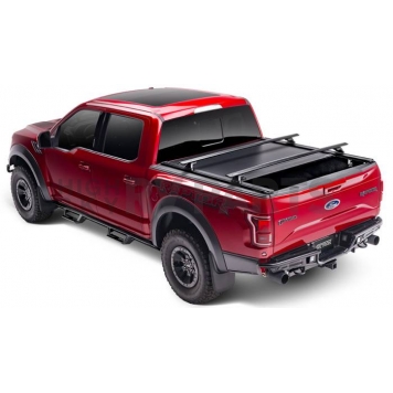 Retrax Tonneau Cover Hard Manual Retractable Black Matte Polycarbonate Plastic - T60453-3