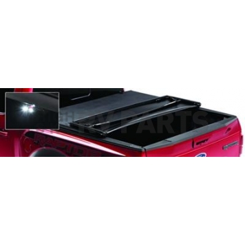 Rugged Liner Tonneau Cover Soft Folding Black Matte Vinyl - FCD65945