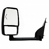 Velvac Exterior Mirror Remote Rectangular Black - 718753