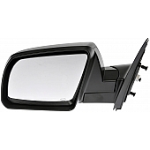 Dorman Exterior Mirror Powered Rectangular Black Single - 9552343