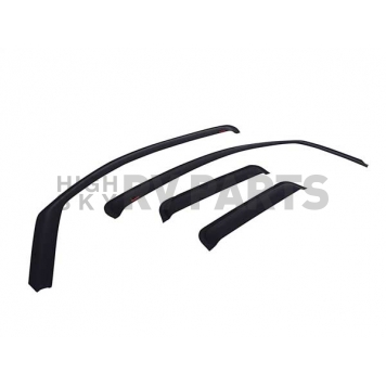 EGR Rainguard - Black Matte Acrylic Set Of 4 - 572655