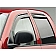 EGR Rainguard - Smoke Acrylic Set Of 4 - 572451