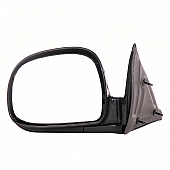 CIPA USA Exterior Mirror Rectangular Manual Black Single - 42040