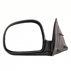 CIPA USA Exterior Mirror Rectangular Manual Black Single - 42040