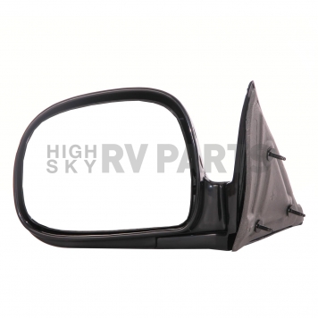 CIPA USA Exterior Mirror Rectangular Manual Black Single - 42040
