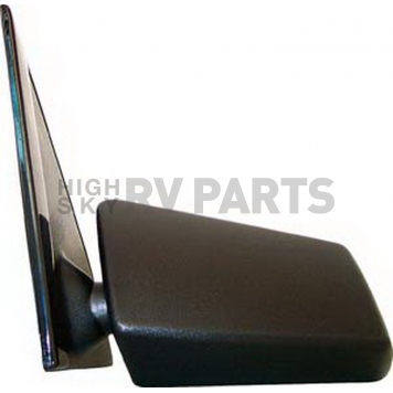 CIPA USA Exterior Mirror Rectangular Manual Black Single - 42040-1