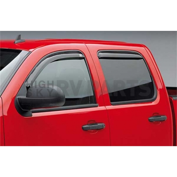 EGR Rainguard - Smoke Acrylic Set Of 4 - 571501-2