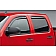 EGR Rainguard - Smoke Acrylic Set Of 4 - 571501
