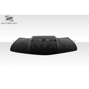 Extreme Dimensions Hood - Primered Fiberglass Black - 108984