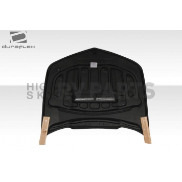 Extreme Dimensions Hood - Primered Fiberglass Black - 108984-1