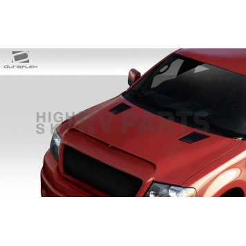 Extreme Dimensions Hood - Fiberglass Black - 112220-1